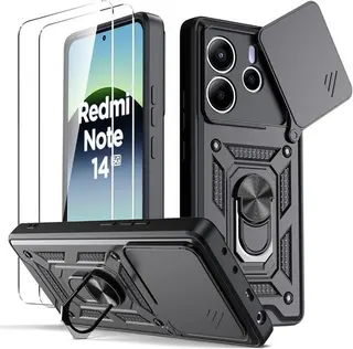 ARMOUR Case For Xiaomi Redmi Note 15 14 4G/5G/14C 13 Pro+ Plus Stand Phone Cover
