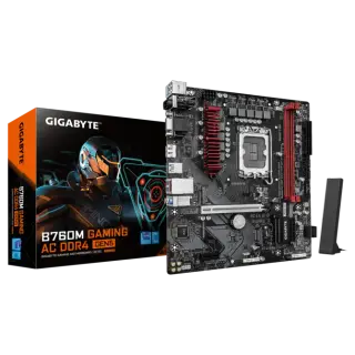 GIGABYTE B760M GAMING AC DDR4 GEN5 Intel LGA 1700 INTEL MOTHERBOARD