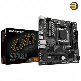 Gigabyte A620M H, AMD A620 Socket AM5 micro ATX Motherboard -