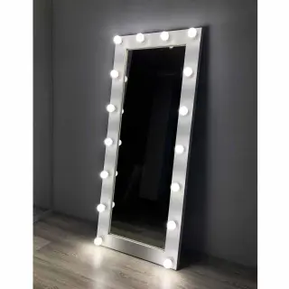 Hollywood white mirror M02091