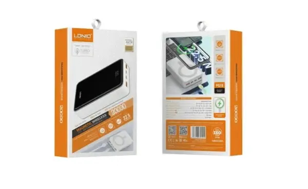 LDNIO PQ18 Magnetic Wireless Power Bank 20000mAh 22.5W