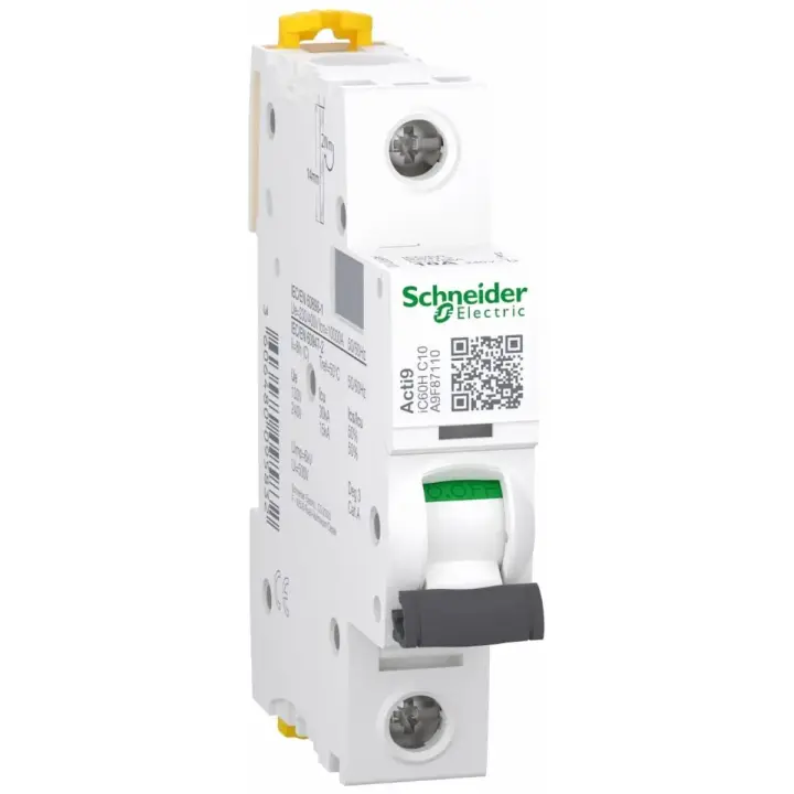 Schneider Electric Acti9 Miniature Circuit Breaker, 10 A - A9F87110