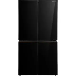 توشيبا ثلاجة 4 باب انفرتر696 لتر لون أسود GR-RF895WIA-PGN(22)