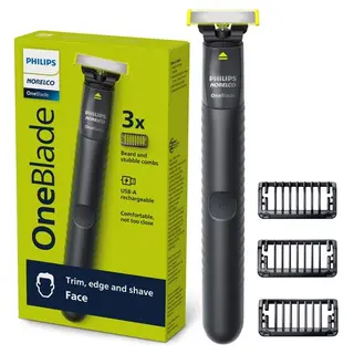 Philips Norelco OneBlade QP1424/70 Electric Shaver & Trimmer Waterproof