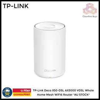 TP-Link Deco X50-DSL AX3000 VDSL Whole Home Mesh WiFi6 Router *AU STOCK*