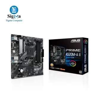 ASUS PRIME A520M-A II-CSM micro ATX motherboard
