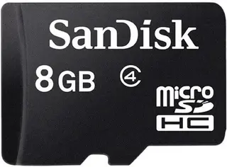 SanDisk 8 GB Class 4 MicroSD Memory Card