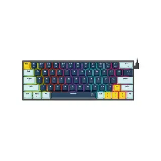 Keyboard Fantech Mechanical ATOM63 MK874v2 Navy Red Switch USB