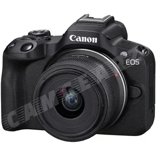 Canon EOS R50 Mirrorless Digital Camera with RF-S 18-45mm Lens Kit (Black)