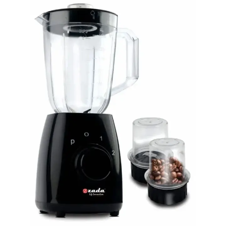 Zada Countertop Blender, 1.5 Liter, 550 Watt, Black - ZBL-550
