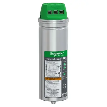 Schneider BLRCH104A125B40 | VarPlus Can HDuty Capacitor, 10.4/12.5 kvar, 400 V, 50/60Hz