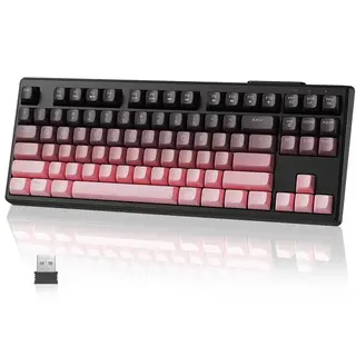 Attack Shark M87 Wireless Mechanical 80% Gaming Keyboard 87 Key TKL Hot Swap RGB