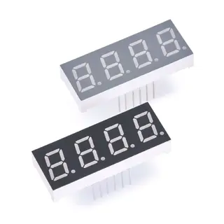 7 Segment Four Digit Yellow Led Display 0.4 inch 4N4H Common Anode