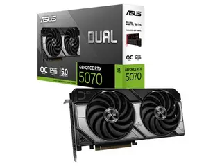 ASUS Dual GeForce RTX 5070 12GB GDDR7 OC Edition Graphics Card
