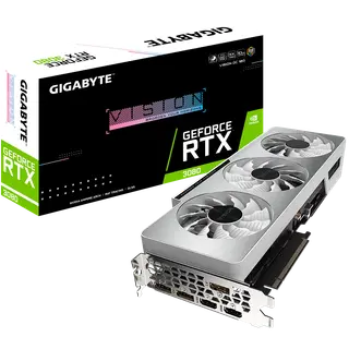 GIGABYTE GeForce RTX 3080 VISION OC 10G Nvidia Graphics Card pre-owned full-pc
