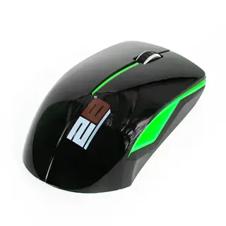 2B (MO33N) 2.4G Wireless Mouse - Green With Black Cover