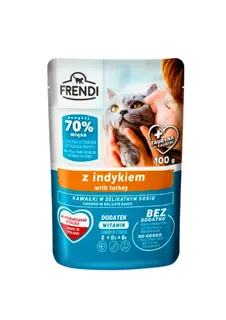 FRENDI wet cat food turkey 100 g
