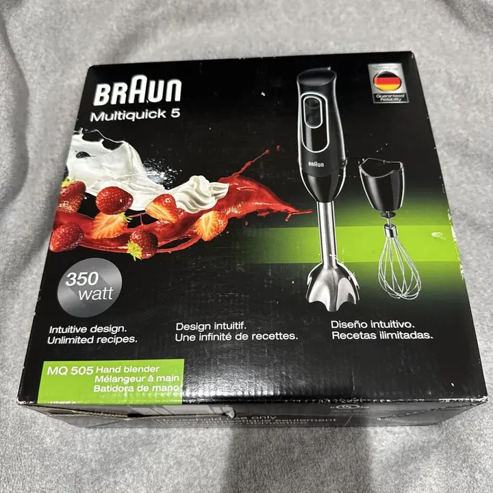 Braun MultiQuick 5 Hand Blender MQ505 - Black