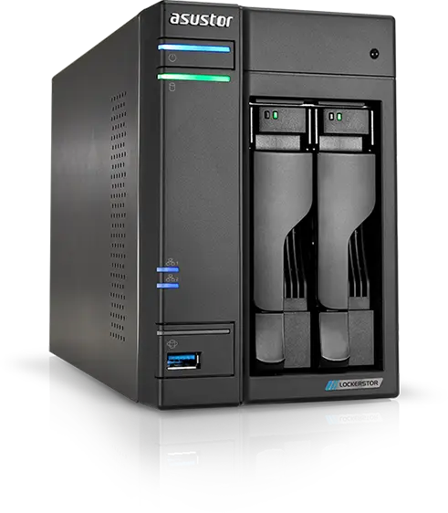 Asustor 2 bay NAS, Tower, EU, 4GB DDR4 / FG AS5402T