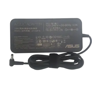 شاحن اسوس أصلي 150 واط, 19V 7.9A, Type 5.5×2.5mm, Original Asus Charger, رقم القطعة ADP-150NB D