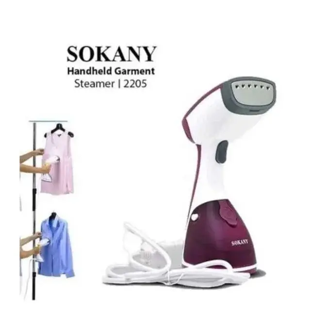 Sokany Handheld Iron Steamer 250ML/Tank 1200 W -Purple (AJ-2205)