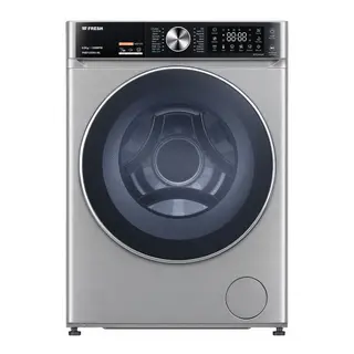 Fresh Washing Machine 8 Kgs - Inverter - Front Loading - Full Automatic - Direct Drive - Silver - PC-BLS2874