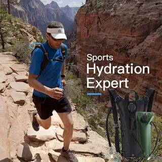 قربة مياه 3 لتر بالشنطة لركوب الدراجات ورحلات المشى, tactical hydration backpack
