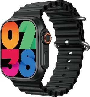 Smartwatch X9 Ultra, 2.02 Inch SUPER AMOLED Display, Compatible with Wearfit Pro App for iOS & Android, Waterproof IPX67