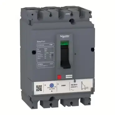 قاطع المصبوب ComPact CVS 100B بقدرة 25 كيلو أمبير, شنايدر إلكتريك 25a