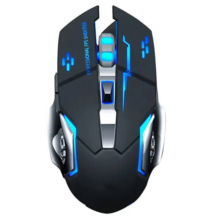ماوس زيرو سلكي RGB جيمنج 3200 نقطة في البوصة ZR-1900