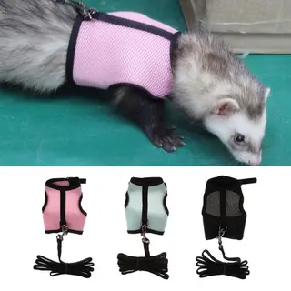 Pet Supplies Vest Harness & Leash For Hamster Rabbit