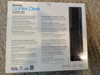 ​Seagate GoFlex Desk External Hard Drive 2TB USB 3.0 PC MAC STAC2000106 New