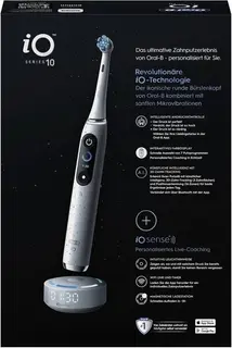 Oral-B iO Series 10 Stardust White Elektrische Zahnbürsten
