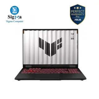 ASUS TUF Gaming A16 FA608PP-RV169W - AMD Ryzen 9 8940HX - NVIDIA GeForce RTX 5070 8GB - 16G DDR5 5200HZ (2x8) - 1TB PCIe® 4.0 NVMe - 16' WUXGA IPS 165Hz 100% sRGB 400nits - Windows 11
