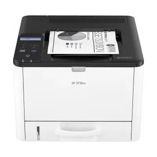 Ricoh SP 3710DN Mono Laser Printer طابعة ريكو ليزر أسود استيراد بحالة الممتازة