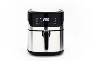 Trier Digital Air Fryer , 6.5 Liter Black Silver - 650AHS