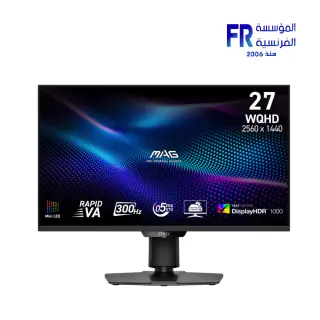 Msi MAG 274QPF X30MV 27 Inch 300Hz 0.5Ms WQHD Rapid VA Mini LED DisplayHDR 1000 Gaming Monitor
