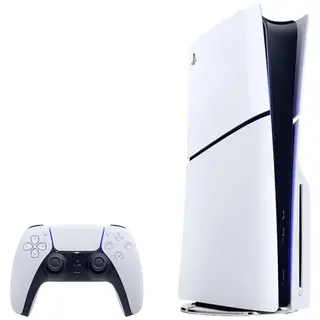 Sony PlayStation® 5 Konsole Slim Standard Edition 1 TB mit Laufwerk Weiß/Schwarz