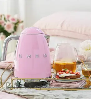 Smeg 1.7L Electric Kettle, Pink, KLF03PKEU