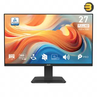 MSI PRO MP273 E14A 27" FHD Monitor, 144Hz & Ergonomic