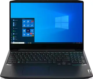 لاب توب لينوفو ايديا باد 3 للألعاب ، معالج RYZEN7، AMD-4800H، رامات 16 جيجابايت، 1 تيرابايت HDD هارد + 256 جيجابايت SSD هارد، GTX 1650-4GB، شاشة 15.6 بوصة FHD IPS، دوس، أسود