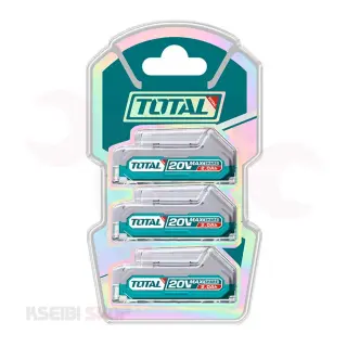 طقم 3 بطارية 20 فولت 2 أمبير TOTAL موديل TOSLI240311