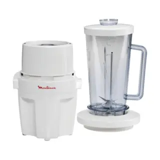 Moulinex blender with juicer - 700 watts - 1.25 liters capacity - silver - A3270162