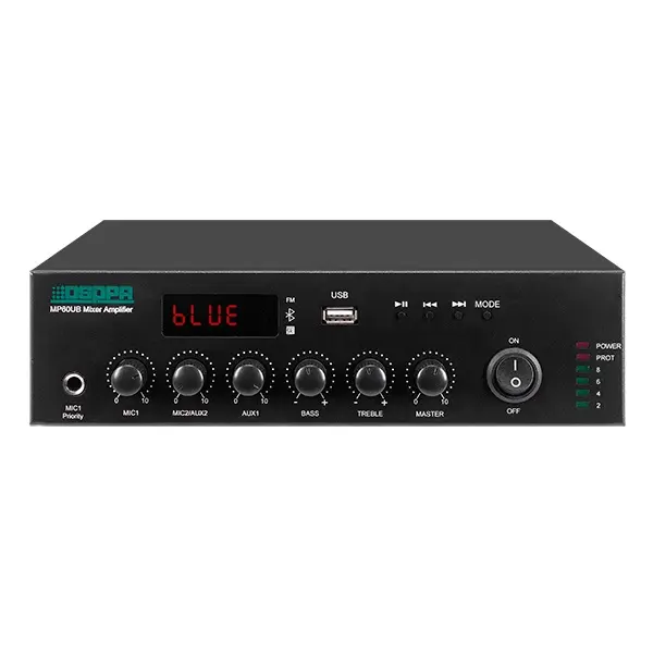 MP120UB, 120W Mini Digital Mixer Amplifier with USB & Bluetooth (1.5U)