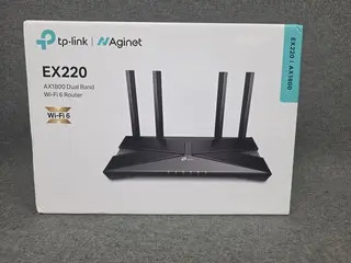 TP-Link Aginet EX220 AX1800 Dual Band WiFi 6 Router Opened Never Used Boxed