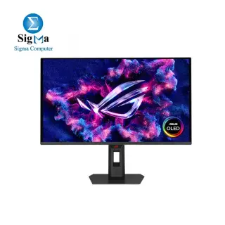ASUS ROG Strix OLED XG27AQDPG gaming monitor ― 27-inch (26.5-inch viewable) QHD QD-OLED panel, 500Hz, 0.03ms (GTG), OLED Anti-Flicker 2.0, custom heatsink, OLED Care Pro, Neo Proximity Sensor, G-SYNC® compatible, VESA DisplayHDR™ 500 True Black