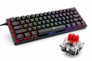 كيبورد ألعاب ميكانيكال T-Dagger Arena LiteTGK321 Red Switch RGB