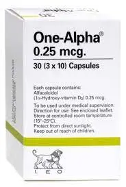 ONE ALPHA 0.25MCG TAB