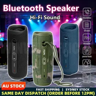 Portable Bluetooth 5.1 Speaker Wireless Waterproof IPX6 EXTRA BASS Sound AUX TF