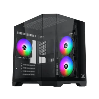 XIGMATEK CUBI M NANO 3XFRGB FAN MICRO-TOWER GAMING CASE